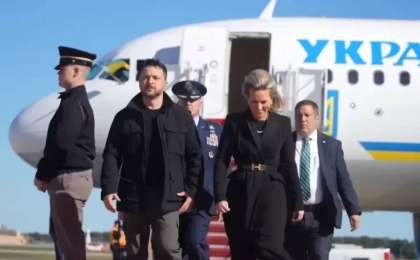 Зеленский Трамппен кездесу үшін Вашингтонға барды 