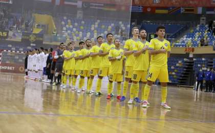 Футзал: Қазақстан құрамасы жолдастық кездесуде Тәжікстанды жеңді