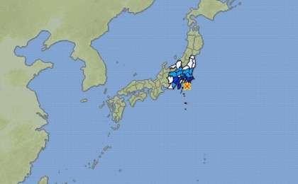 日本东京发生5.5级地震