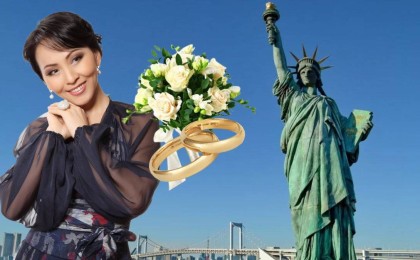 Айгүл Иманбаева Америкада тұратын IT маманына тұрмысқа шықты