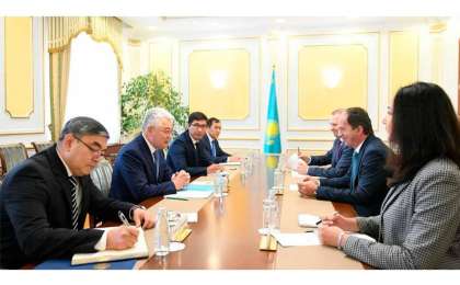 外长阿塔穆库洛夫会见联合国开发计划署和儿童基金会代表