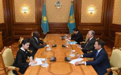 托卡耶夫总统会见全面禁止核试验条约组织执行秘书泽尔博