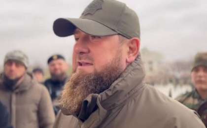 Рамзан Қадыров Мариупольге келді (видео)