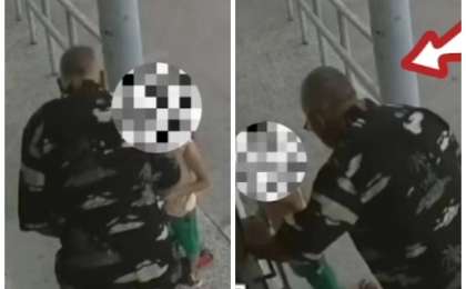 Павлодарда ер адам көшеде 6 жастағы қызын ұрып-соқты (видео)