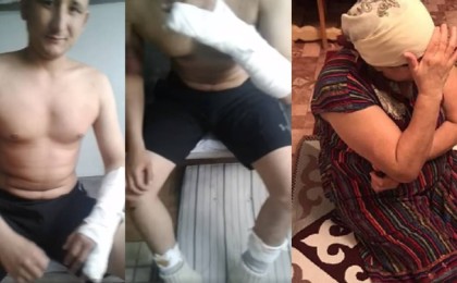Қолы гипс, бармақтары сынған, денеде сау тамтық жоқ: Атыраулық ана түрмедегі ұлының жағдайын айтып халықтан көмек сұрады (видео)