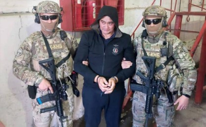 Серік Күдебаевтың ұсталғанын дәлелдейтін фото тарады