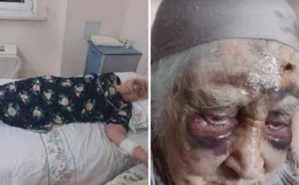 Желіде аяусыз соққыға жығылған әжейдің видеосы пайда болды (видео)