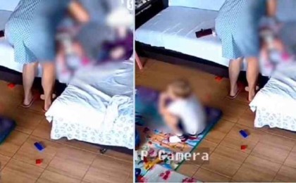 Жастықпен тұншықтырған: Балабақша тәрбиешісінің бір жасар қызды қалай өлтіргені видеоға түсіп қалды (видео) - Қазақстан жаңалықтары