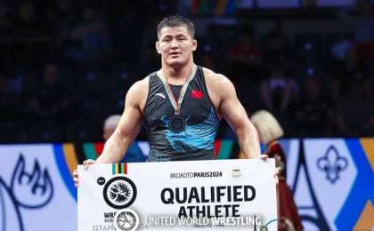 Қытайлық қазақ балуан Олимпиада чемпионынан ұтылып қалды