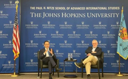 АҚШ-тағы қазақ елшісі Ерлан Ашықбаев дәріс оқыды