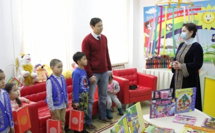 Балалар жылына тарту ретінде Сыр елінде “Еркетай” балалар алаңы ашылды