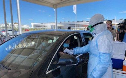 Нұр-Сұлтанда көліктен шықпай-ақ коронавирусқа тест тапсыруға болады