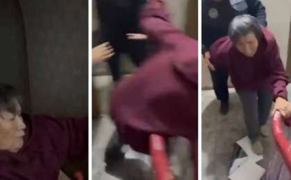 Алматыда полиция қызметкері 77 жастағы әженің қабырғасын сындырды