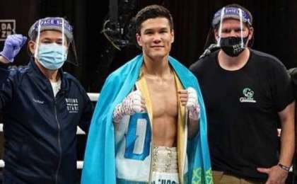 Елеусінов титулды жекпе-жегінен кейін мәлімдеме жасады