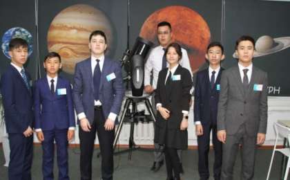 Қызылордалық үздік мектепте обсерватория мен киностудия ашылды