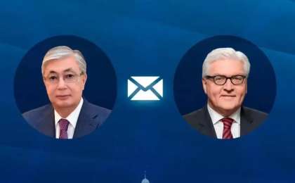 Тоқаев Германияның президентіне құттықтау жолдады
