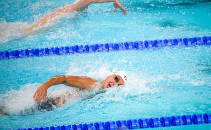 Жүзу спортындағы алғашқы қазақ Әділбек Мусин Олимпиаданы аяқтады.