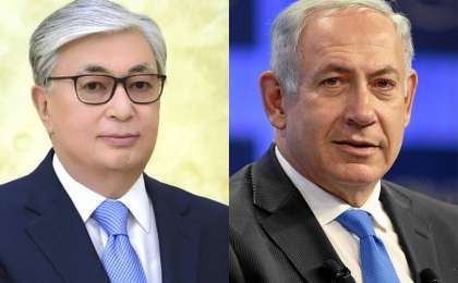 托卡耶夫同以色列总理内塔尼亚胡通电话