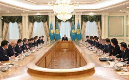 Президент әкімдермен кеңес өткізді