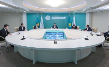AMANAT партиясы Президент Жолдауын қолдап, мәлімдеме жасады