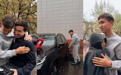 «Shoqan» Шерхан Қалмырзаға көлік сыйлады (видео)