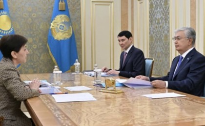 Қасым-Жомарт Тоқаев Премьер-Министрдің орынбасары Тамара Дүйсенованы қабылдады