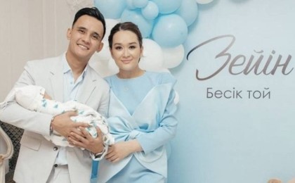 Әли Оқапов пен Ақерке Бүркітбайдың бір жастағы баласы елді таңғалдырды