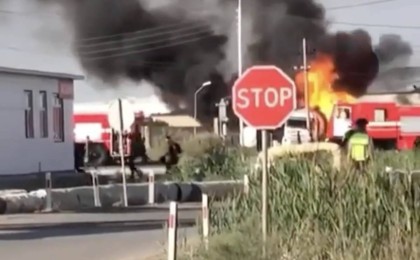 Атырауда автоцистерна өртеніп кетті: бір адам зардап шекті (видео) - Қазақстан жаңалықтары