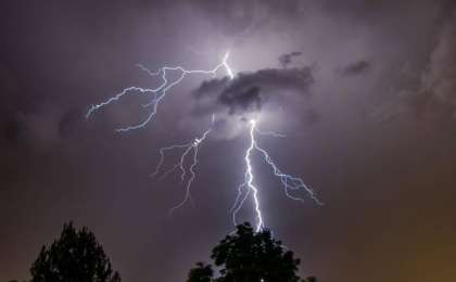 国内部分地区未来24小时将有雷电和大风天气