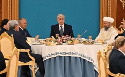 Президент Тоқаев Ақордада ауызашар берді