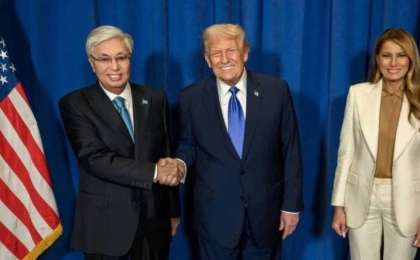 Президент Тоқаев пен Дональд Трамптың бірге түскен суреттері жарияланды