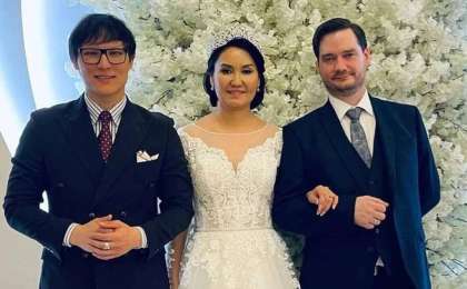 Тағы бір қазақ қызы ағылшын азаматына тұрмысқа шықты