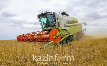 卡拉干达州秋季粮食收割工作正式开始