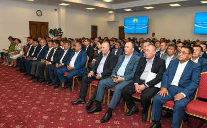 В КЫЗЫЛОРДЕ ПРОШЕЛ АКТИВ ПАРТИИ ПО ПРОГРАММЕ ЕЛБАСЫ «ДОВЕРИЕ. ДИАЛОГ. УВЕРЕННОСТЬ В БУДУЩЕМ - 7 ИМПУЛЬСОВ ПАРТИИ «NUR OTAN»