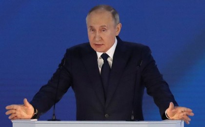 Ресей президенті жыл сайынғы үндеуін жасады