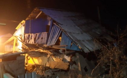 Талдықорғанда тұрғын үйдегі газ баллоны жарылып, 8 адам зардап шекті