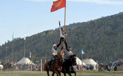 吉尔吉斯将举办游全国游牧民族传统运动会