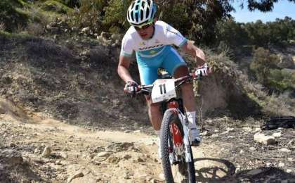 山地自行车亚锦赛：哈萨克斯坦选手摘得金牌