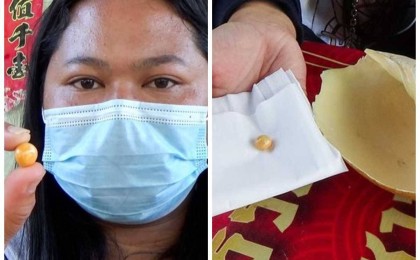 Кедей әйел құны 140 миллион теңгеден аса тұратын інжу тас тауып алды