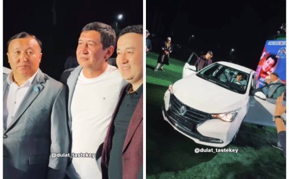 "Ұшақ берсе де артық емес": Ақсуат жұрты Ринат Зайытовқа көлік мінгізді