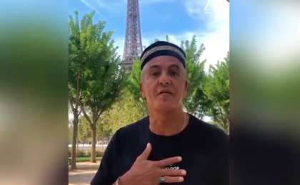 法国著名演员为哈萨克斯坦影迷朗诵阿拜诗歌