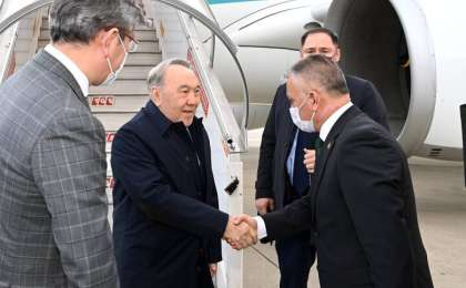 Назарбаев Анталияға ұшып барды