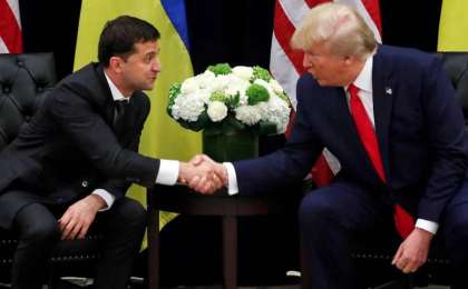 Зеленский мен Трамп телефон арқылы сөйлесті