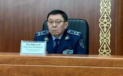 Жамбыл облысының полиция басшысы орынбасары ұсталған соң қызметінен кетті