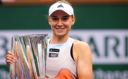 Елена Рыбакина өзінің жүлделі қаражатының бір бөлігін жас теннисшілерге берді