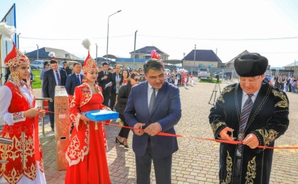 Таразда 600 орындық жаңа мектеп пайдалануға берілді