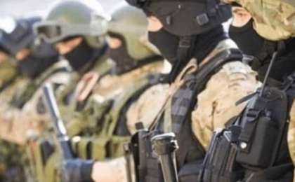 Қонаев қаласының аумағында құқық қорғау және атқарушы органдардың әскери жиыны өтіп жатыр