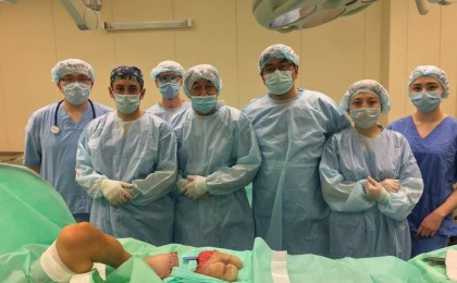 Нұр-Сұлтанда алып аяқты қызға ота сәтті жасалды