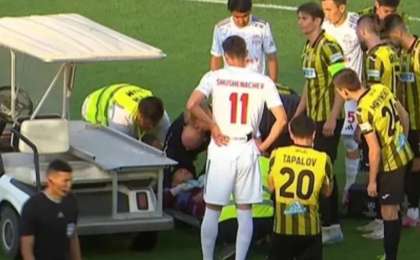 Анарбековтің жақ сүйегі сынды: "Қайрат" пен "Ақтөбе" ойыны қалай аяқталды?