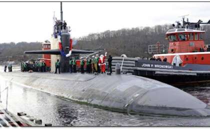 АҚШ-ның  Providence атомдық сүңгуір қайығы Ресей әскери күштерін байқамай Солтүстік теңіз жолынан өтті